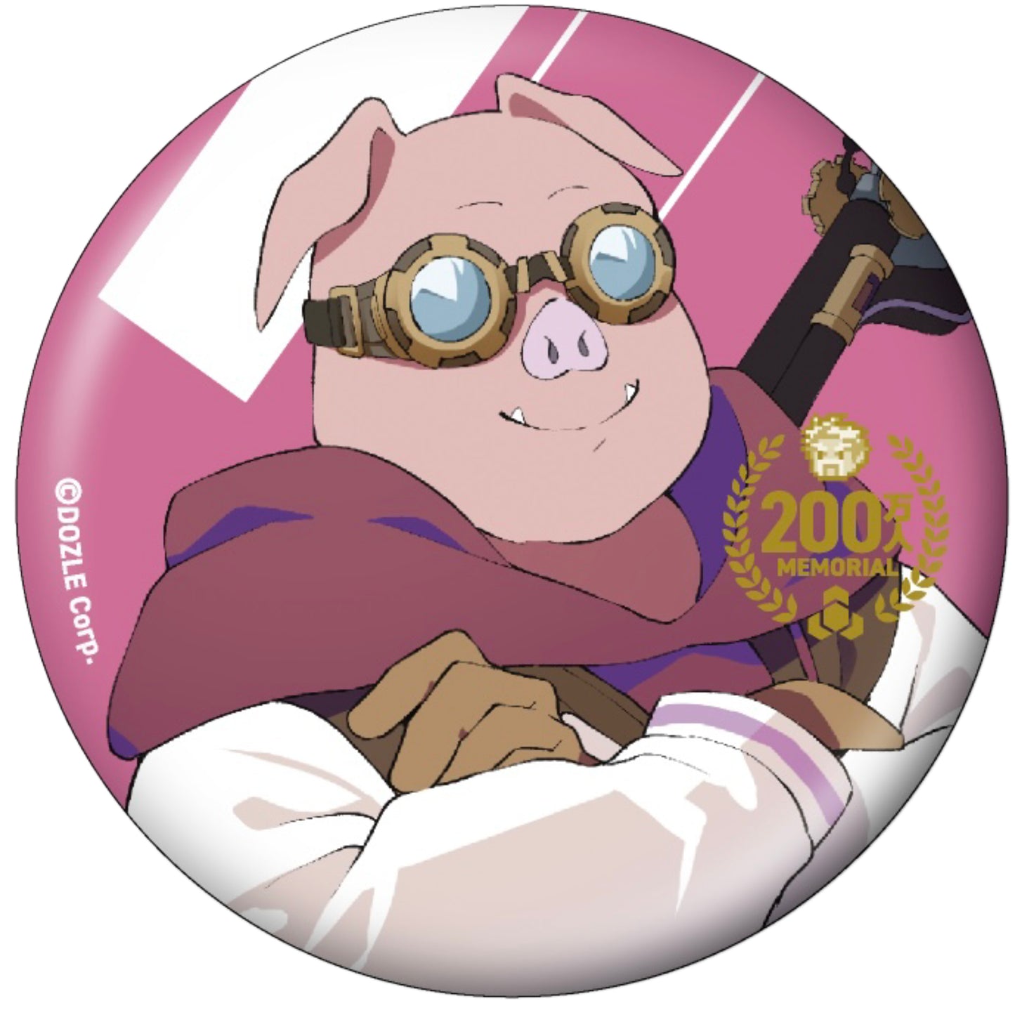 200万人記念 ランダム缶バッジ