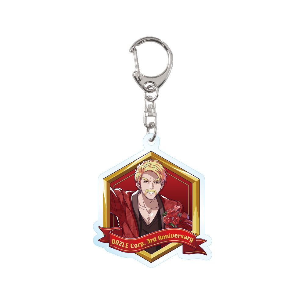 ドズル社3周年 アクリルキーホルダー ドズル