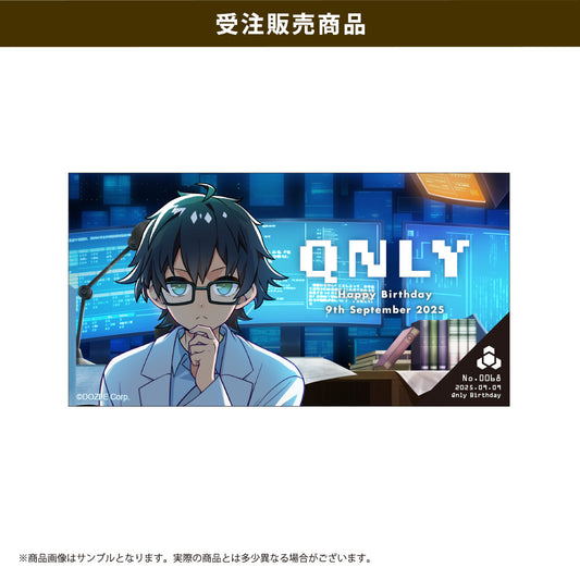 【受注販売】おんりー 2025年誕生祭 パスポートステッカー【ドズル社パスポートNo.0068】