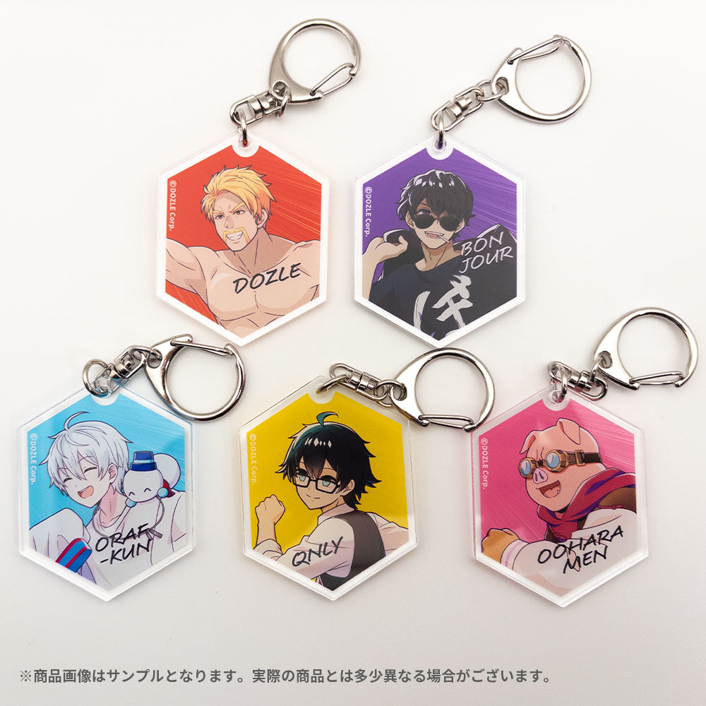 ダッシュドズル社 アクリルキーホルダー ぼんじゅうる