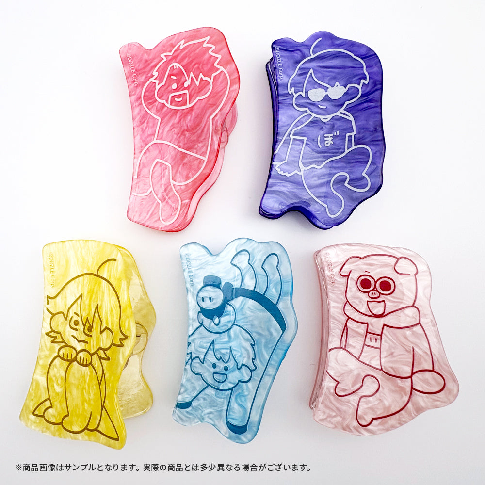 のんびりドズル社 ヘアクリップ ぼんじゅうる