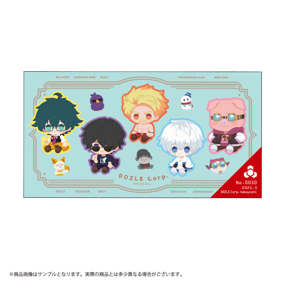 なかよしドズル社 パスポートステッカー【ドズル社パスポートNo.0050】