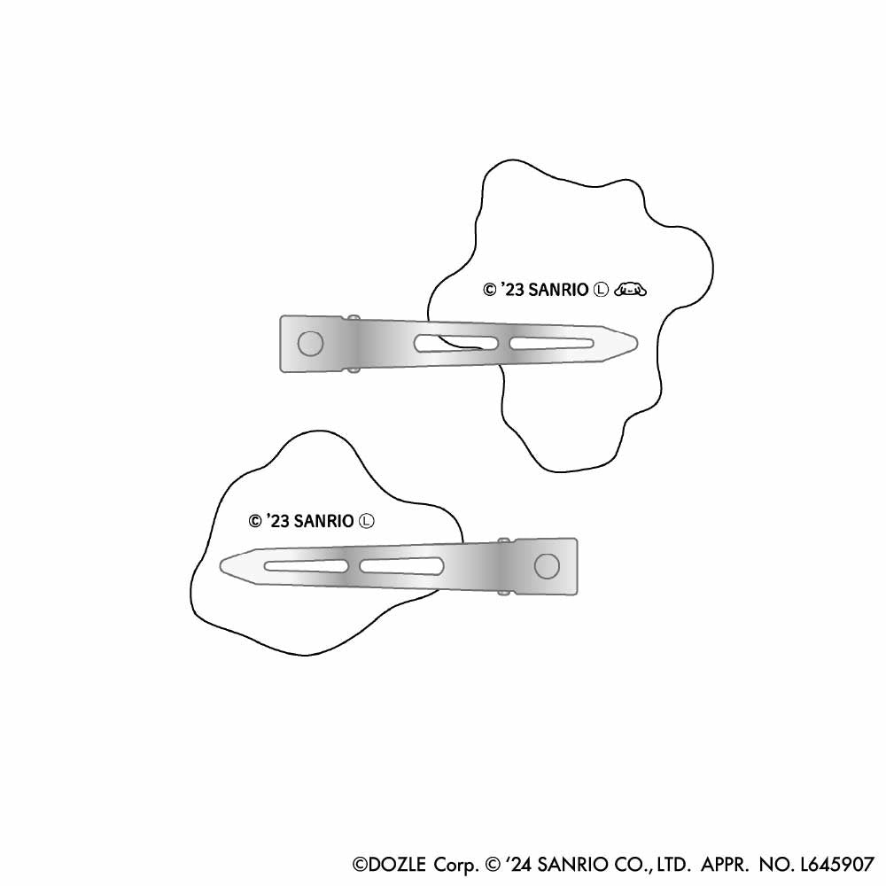 ドズル社サンリオキャラクターズコラボ 前髪クリップ おらふくん × シナモロール