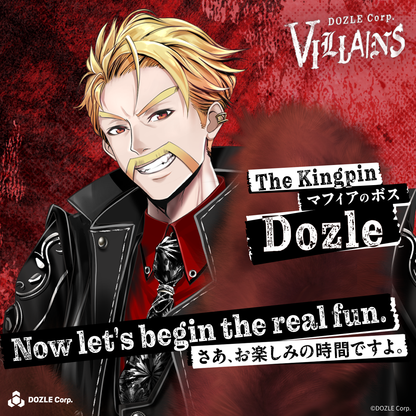 DOZLE Corp. VILLAINS クリアファイル ドズル