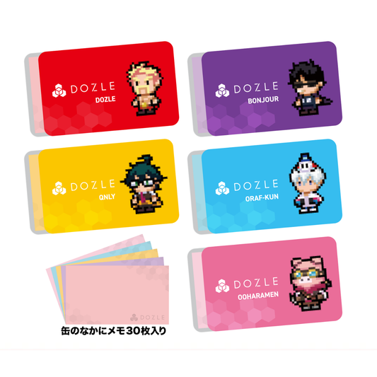 8bitドズル社 ランダム缶メモ