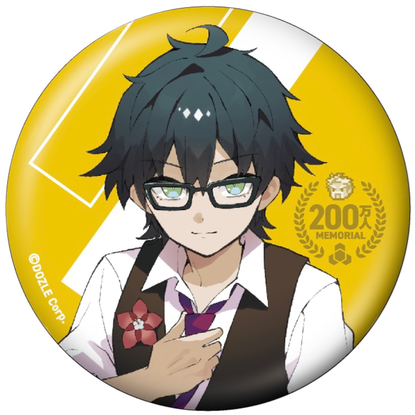 200万人記念 ランダム缶バッジ