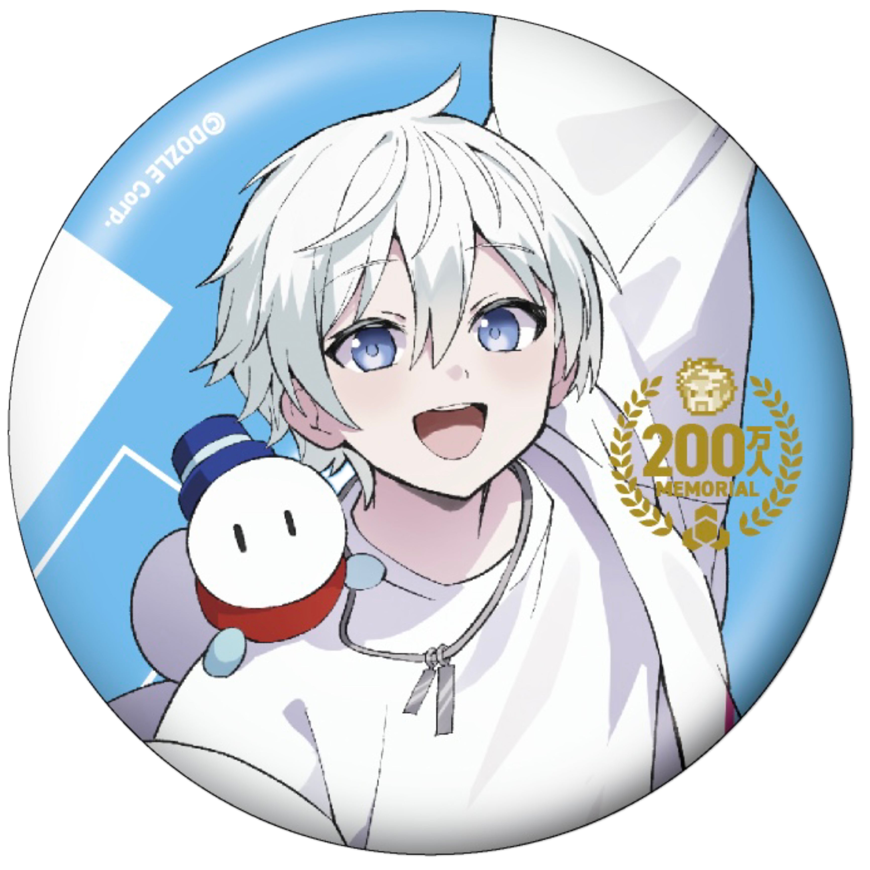 200万人記念 ランダム缶バッジ – ドズル社ストア