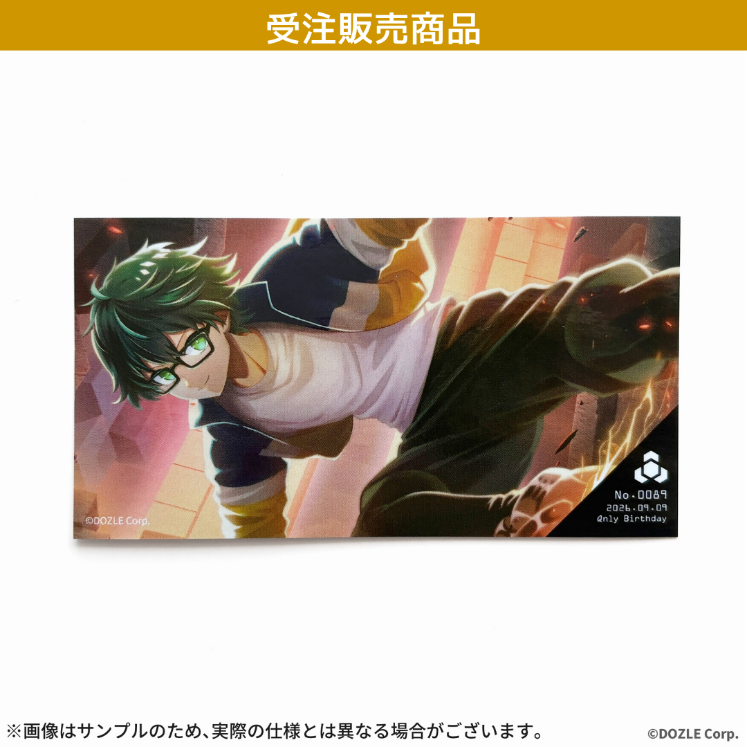 【受注販売】誕生日グッズ2026 パスポートステッカー【No.0089】おんりー