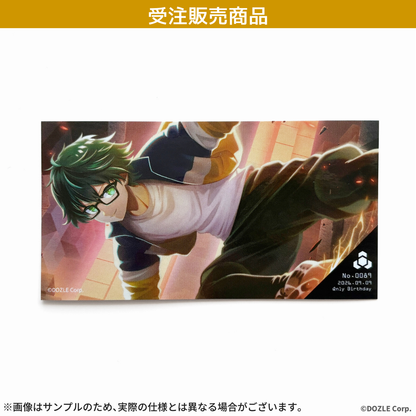 【受注販売】誕生日グッズ2026 パスポートステッカー【No.0089】おんりー
