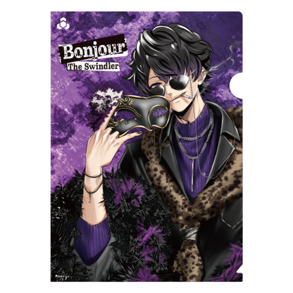 DOZLE Corp. VILLAINS クリアファイル ぼんじゅうる