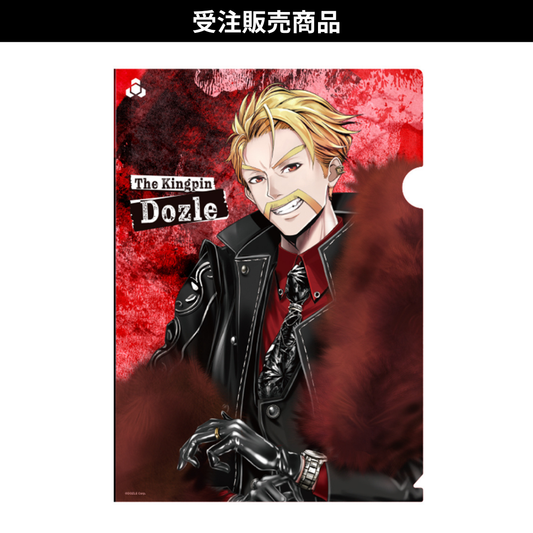 【受注販売】DOZLE Corp. VILLAINS クリアファイル ドズル