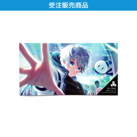 【受注販売】誕生日グッズ2026 パスポートステッカー【No.0083】おらふくん