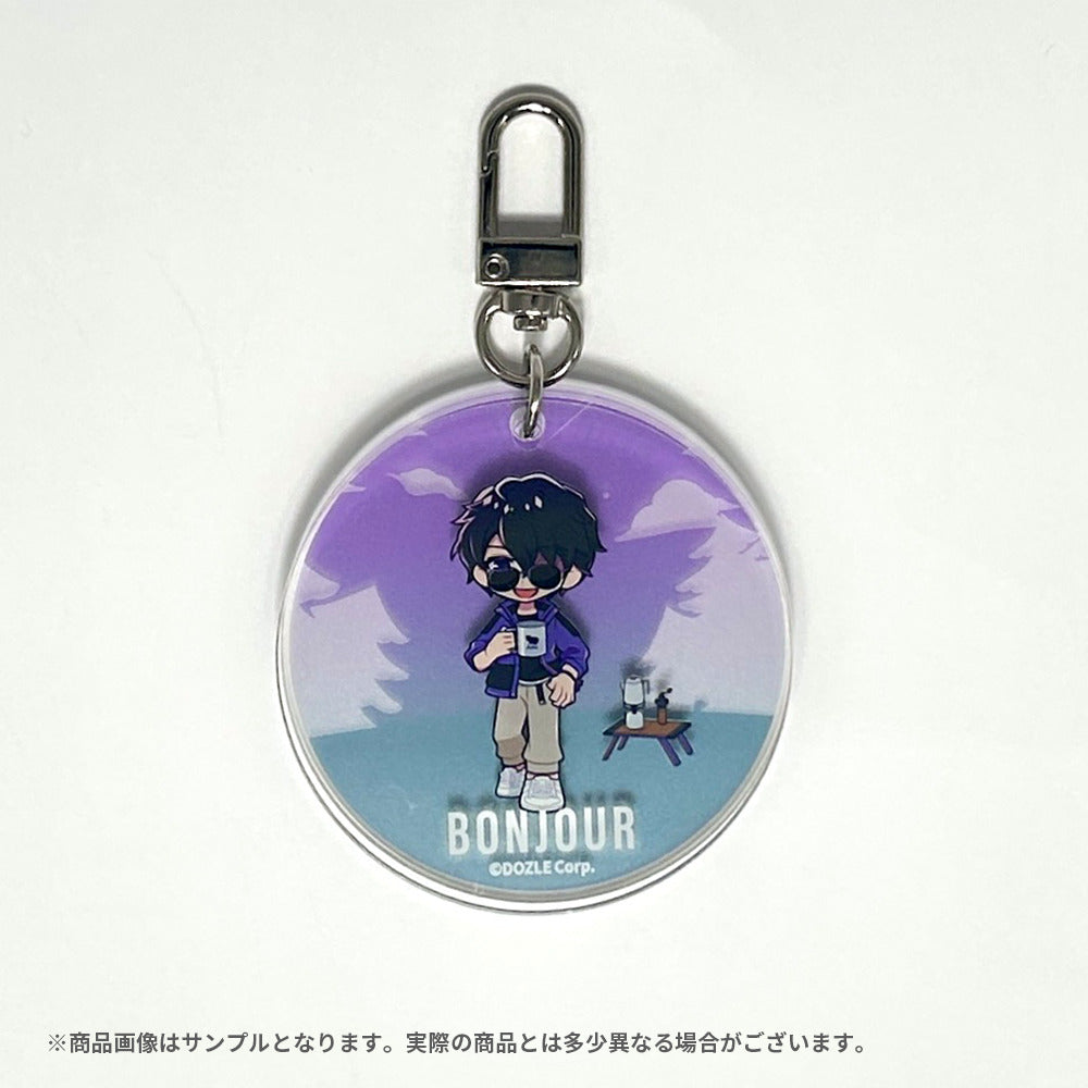 キャンプドズル社 2連アクリルキーホルダー ぼんじゅうる