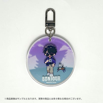 キャンプドズル社 2連アクリルキーホルダー ぼんじゅうる
