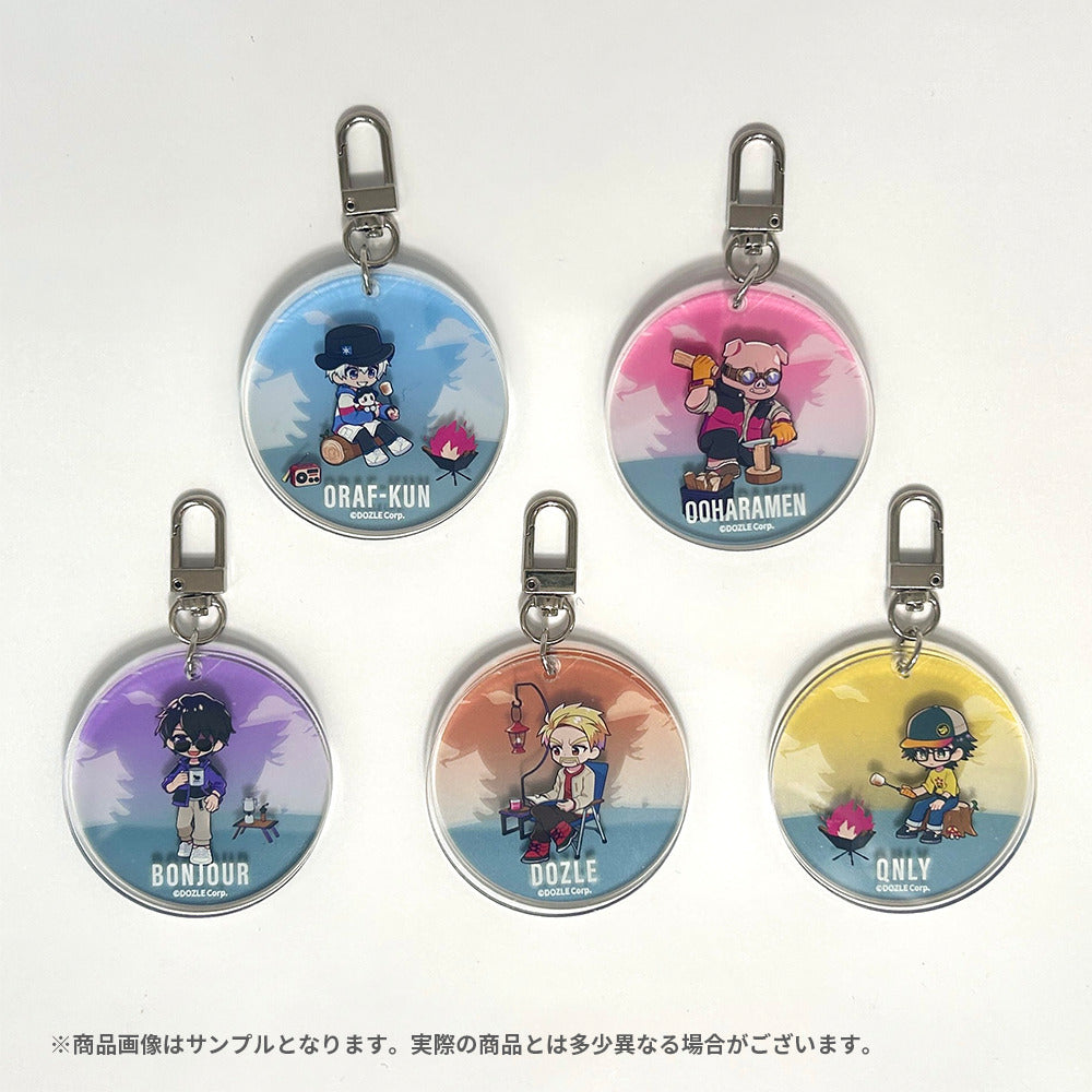 キャンプドズル社 2連アクリルキーホルダー おんりー – ドズル社ストア