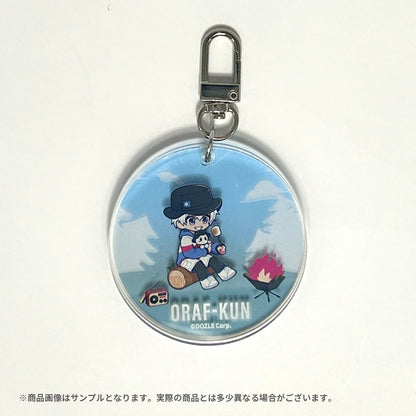 キャンプドズル社 2連アクリルキーホルダー おらふくん