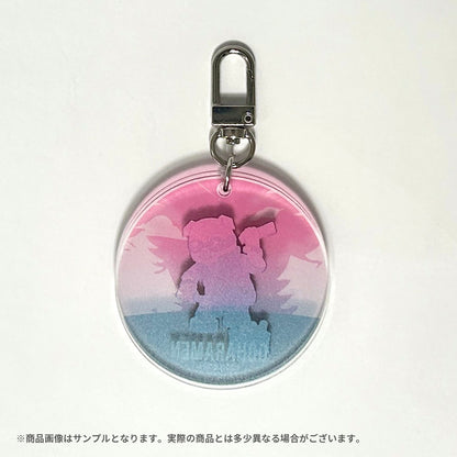 キャンプドズル社 2連アクリルキーホルダー おおはらMEN