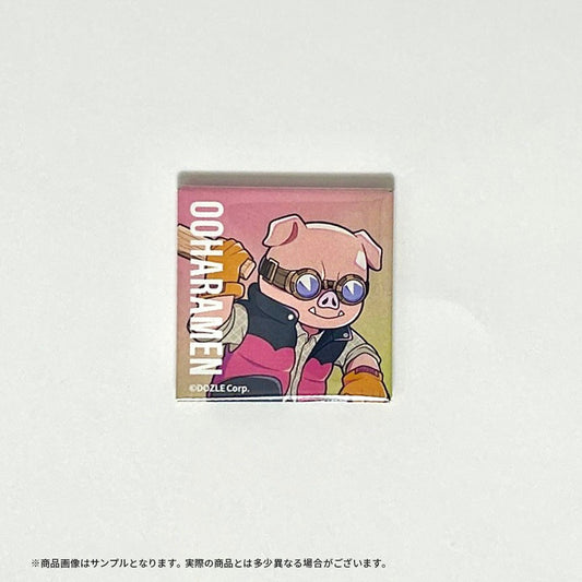 キャンプドズル社 缶マグネット おおはらMEN