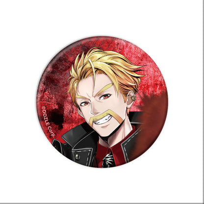 DOZLE Corp. VILLAINS ランダムグリッター缶バッジ