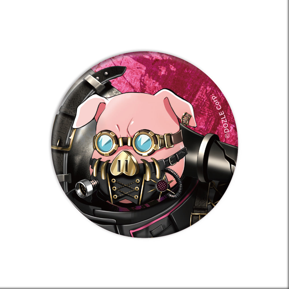 DOZLE Corp. VILLAINS ランダムグリッター缶バッジ