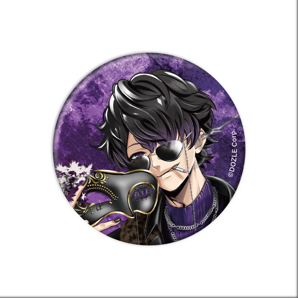 DOZLE Corp. VILLAINS ランダムグリッター缶バッジ