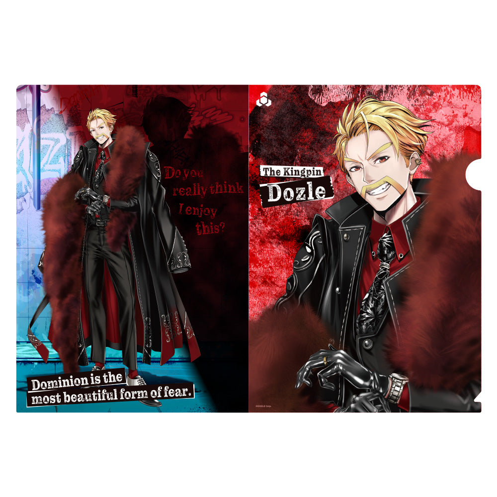 DOZLE Corp. VILLAINS クリアファイル ドズル