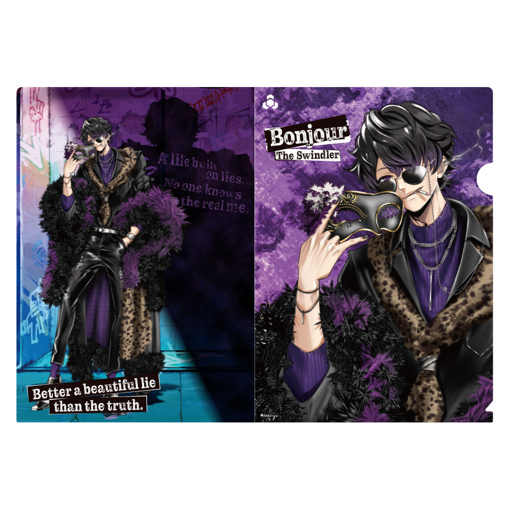 DOZLE Corp. VILLAINS クリアファイル ぼんじゅうる
