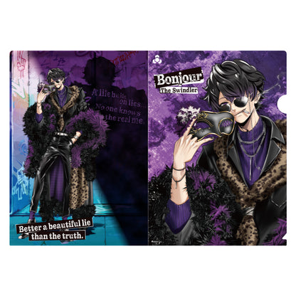 DOZLE Corp. VILLAINS クリアファイル ぼんじゅうる