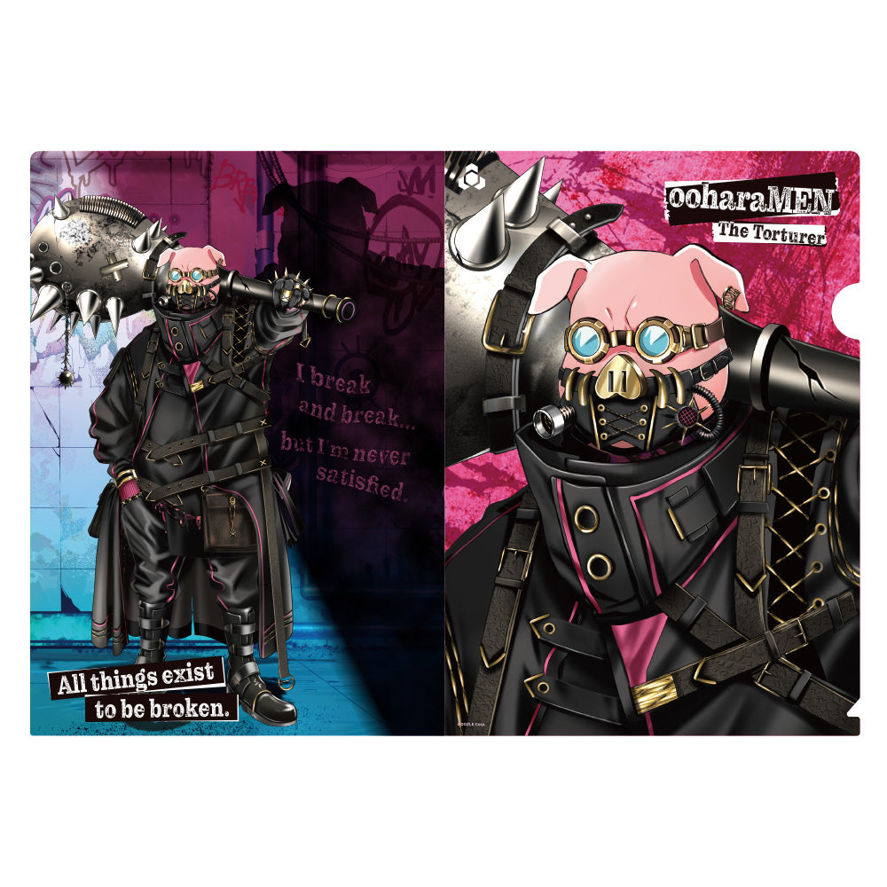 DOZLE Corp. VILLAINS クリアファイル おおはらMEN