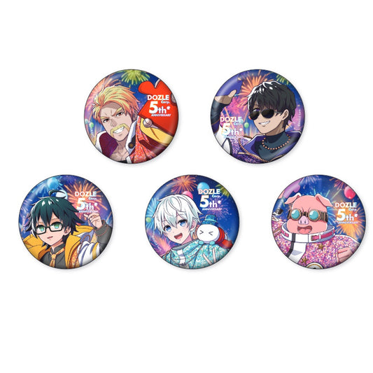 ドズル社5周年 ランダム缶バッジ