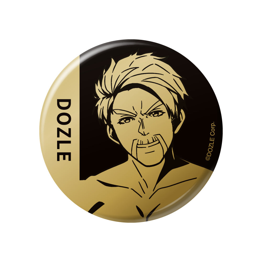 モノクロ ランダムメタル缶バッジ