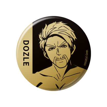 モノクロ ランダムメタル缶バッジ