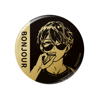 モノクロ ランダムメタル缶バッジ